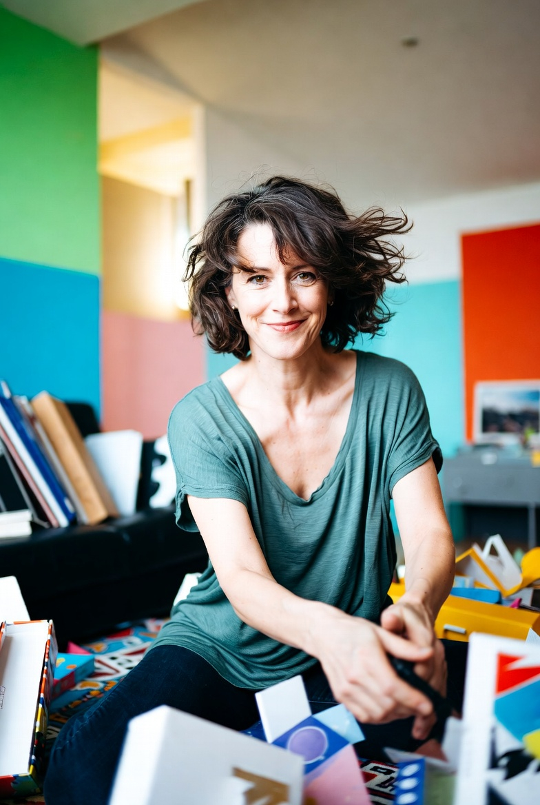 La ricostruzione attiva di una donna slegata - Foto realizzata con xAI