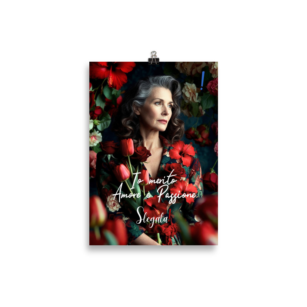 Poster “Io merito Amore e Passione” (VB) - Ancore SLEGATA! - immagine 2