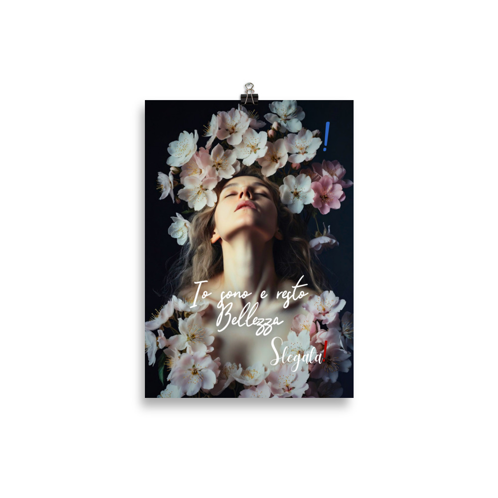 Poster “Io sono e resto Bellezza” (VA) - Ancore SLEGATA! - immagine 2