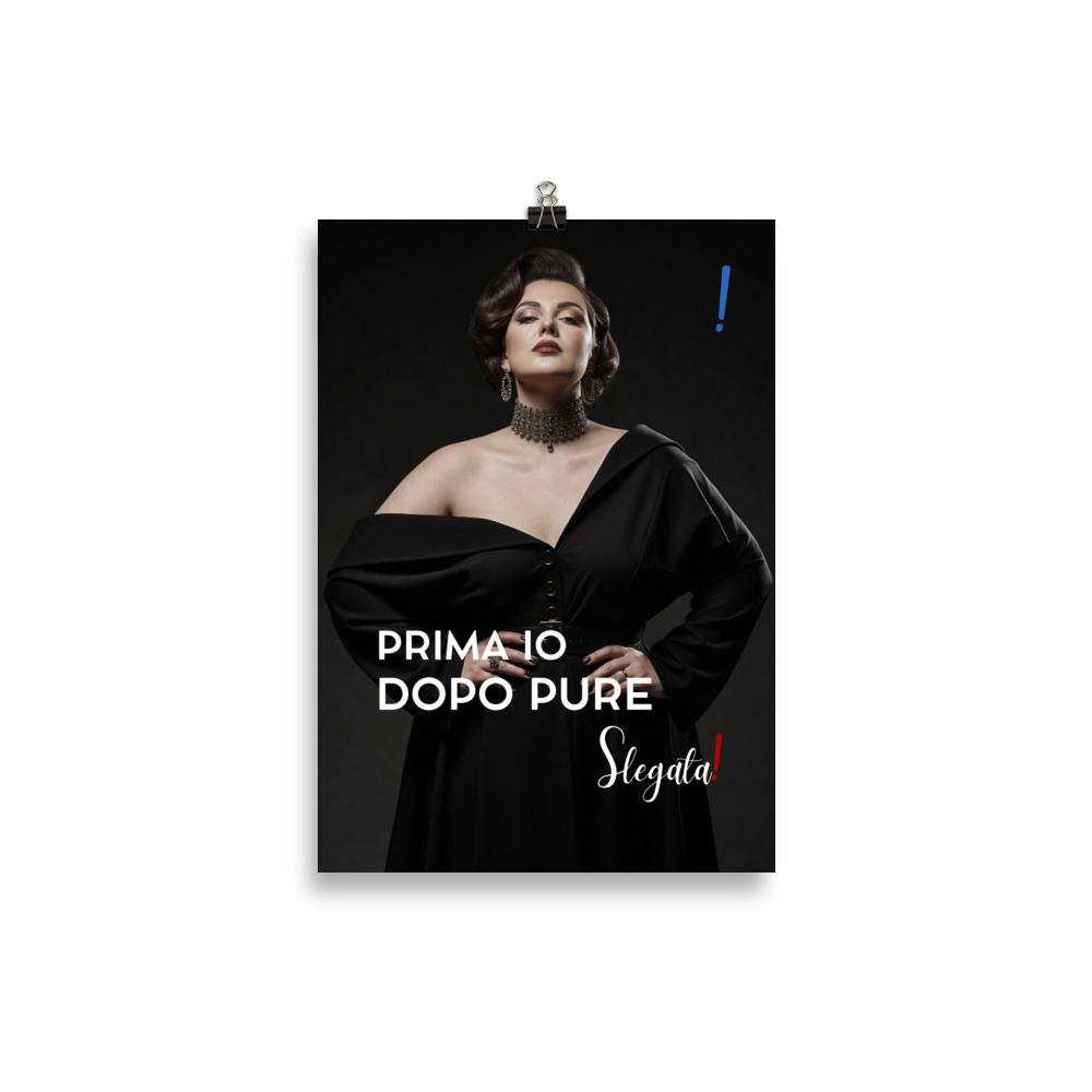 Poster “Prima io. Dopo pure.” (V2) - Ancore SLEGATA! - immagine 2