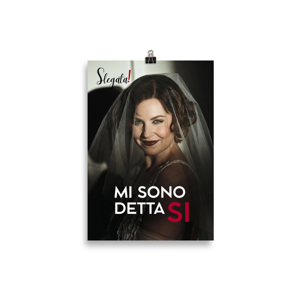 Poster "Mi sono detta Sì" (V5) - Ancore SLEGATA! - immagine 2