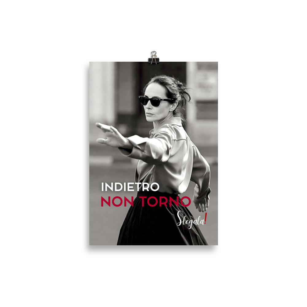 Poster "Indietro non torno" (V3) - Ancore SLEGATA! - immagine 2