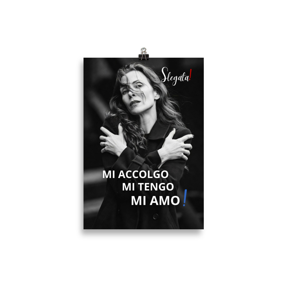 Poster "Mi accolgo. Mi tengo. Mi amo!" (V2) - Ancore SLEGATA! - immagine 2