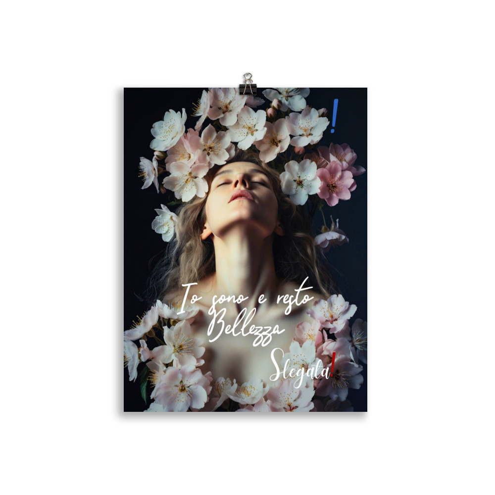 Poster “Io sono e resto Bellezza” (VA) - Ancore SLEGATA! - immagine 3