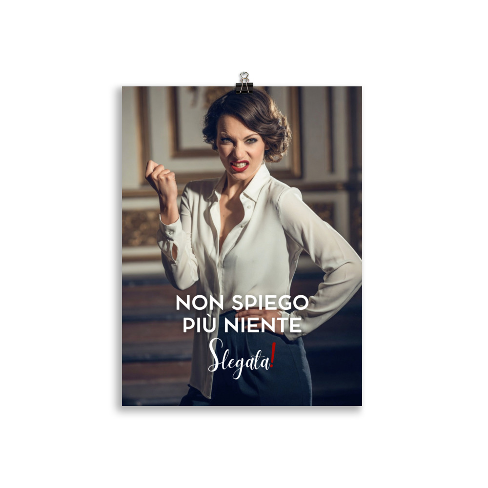 Poster “Non spiego più niente” (V2) - Ancore SLEGATA! - immagine 3
