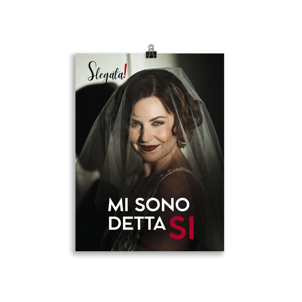 Poster "Mi sono detta Sì" (V5) - Ancore SLEGATA! - immagine 3