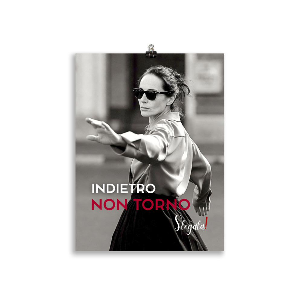 Poster "Indietro non torno" (V3) - Ancore SLEGATA! - immagine 3