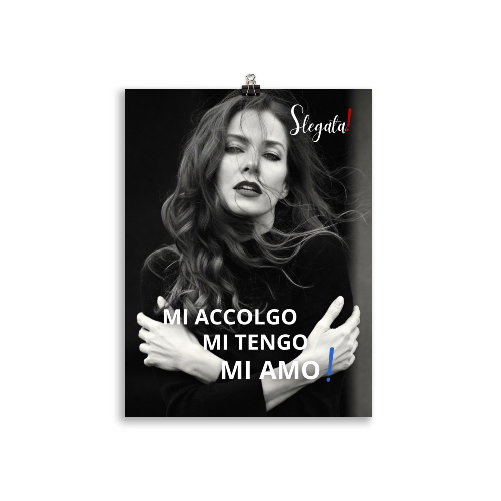 Poster "Mi accolgo. Mi tengo. Mi amo!" (V1) - Ancore SLEGATA! - immagine 3