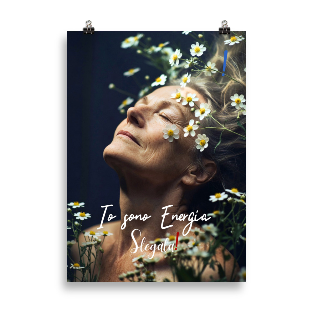 Poster “Io sono Energia” (VB) - Ancore SLEGATA!