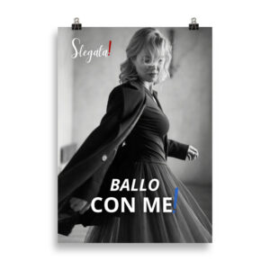 Poster "Ballo con me" (V2) - Ancore SLEGATA!