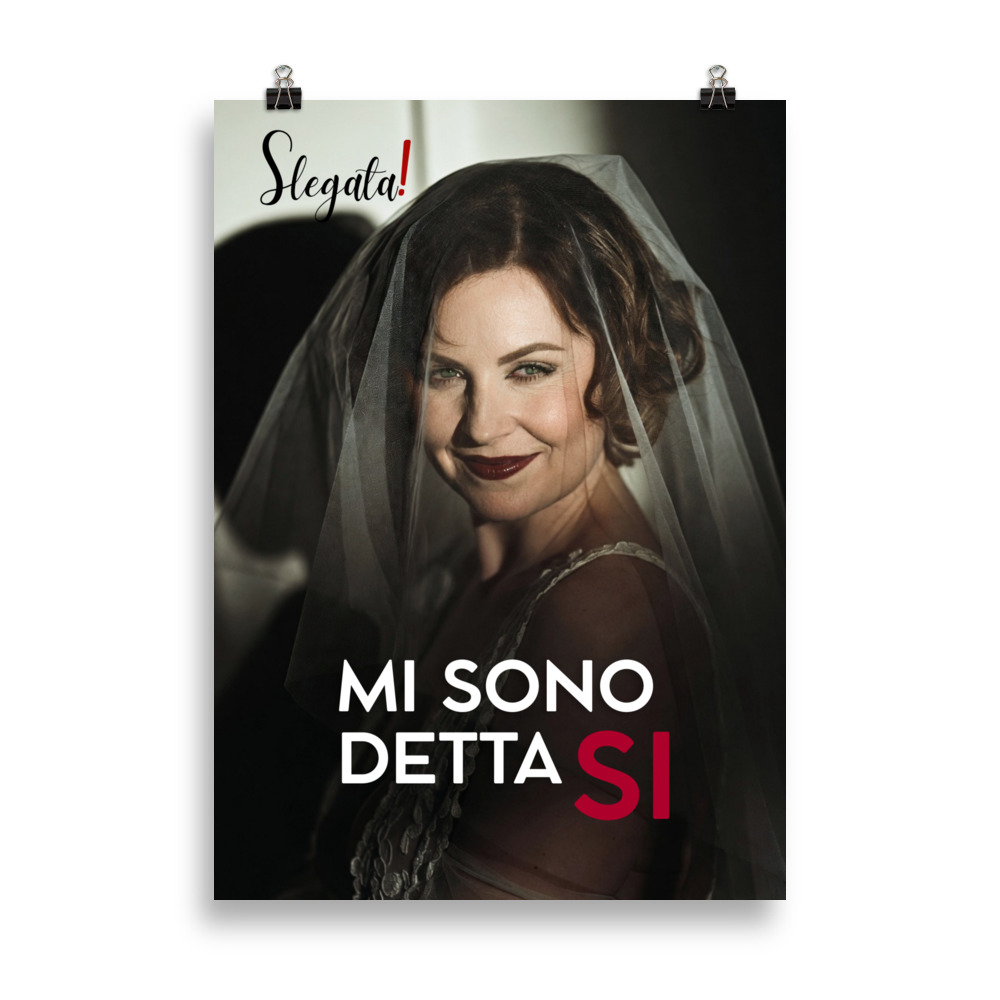 Poster "Mi sono detta Sì" (V5) - Ancore SLEGATA!