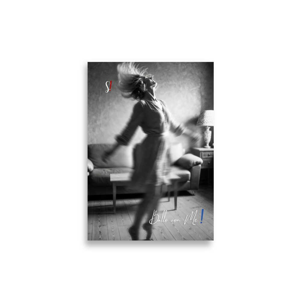 Poster "Ballo con me" (V5) - Ancore Slegata! 2 Poster "Ballo con me" (V5) - Ancore Slegata! - immagine 2