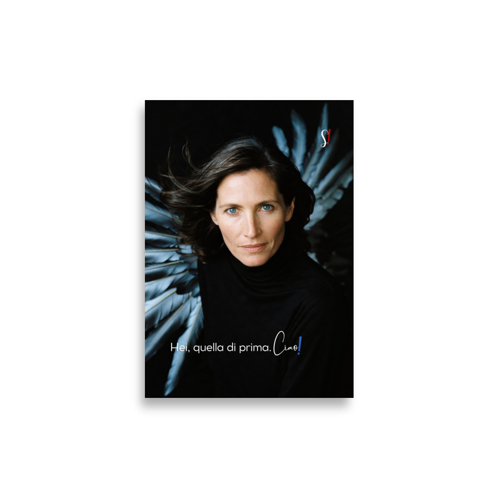 Poster “Hei quella di prima, ciao” (V6) – Ancore Slegata! 2 Poster “Hei quella di prima, ciao” (V6) – Ancore Slegata! - immagine 2