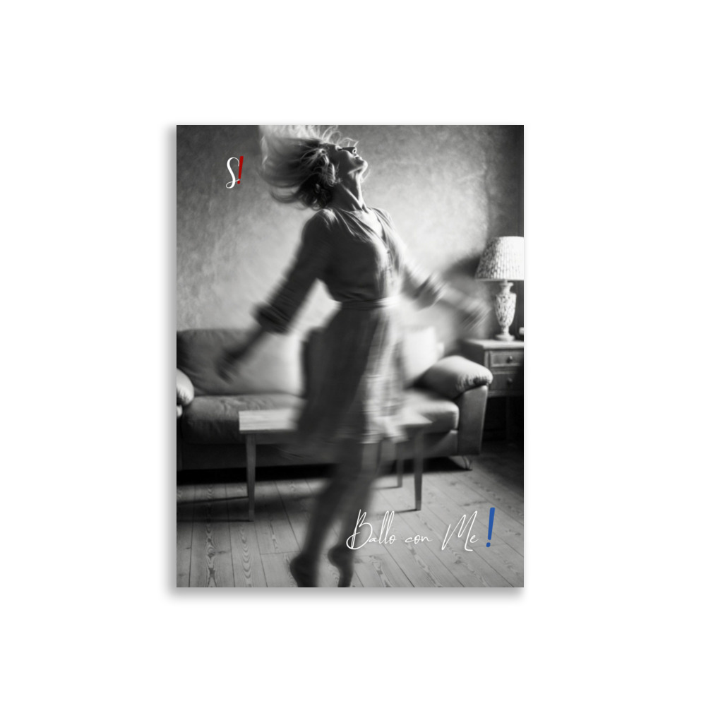 Poster "Ballo con me" (V5) - Ancore Slegata! 3 Poster "Ballo con me" (V5) - Ancore Slegata! - immagine 3
