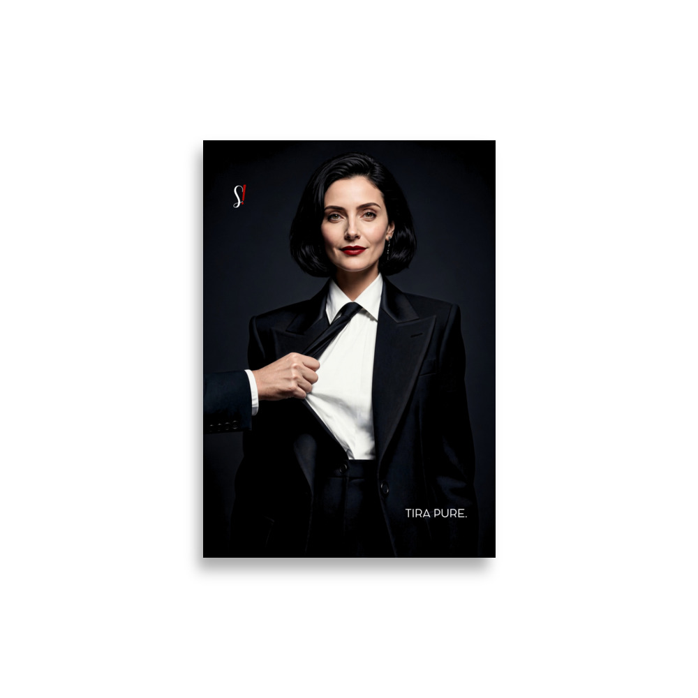 Poster «Tira pure.» · V4 — Cravatta tirata 2 Poster «Tira pure.» · V4 — Cravatta tirata - immagine 2