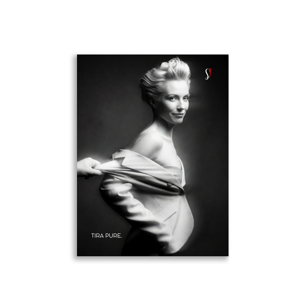 Poster «Tira pure.» · V6 — Giacca bianca 3 Poster «Tira pure.» · V6 — Giacca bianca - immagine 3