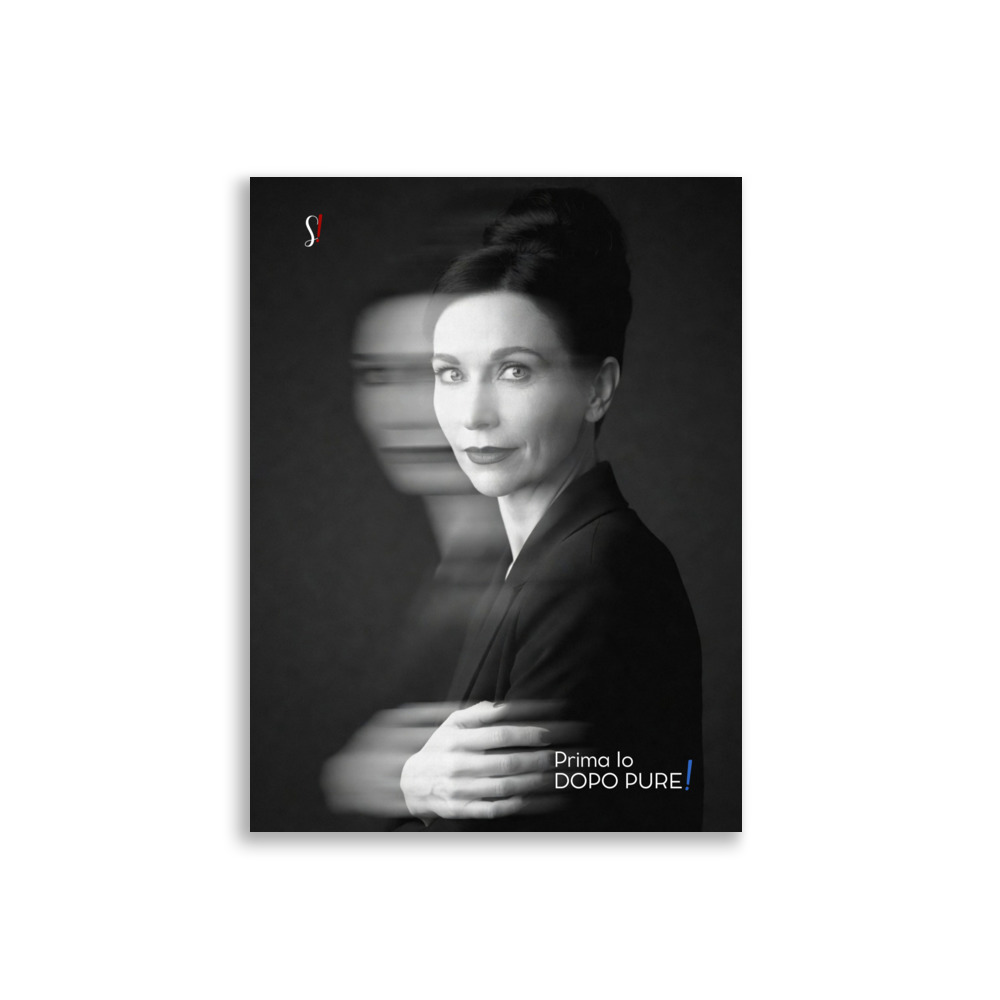Poster «Prima io. Dopo pure» · V6 — Doppia esposizione 3 Poster «Prima io. Dopo pure» · V6 — Doppia esposizione - immagine 3