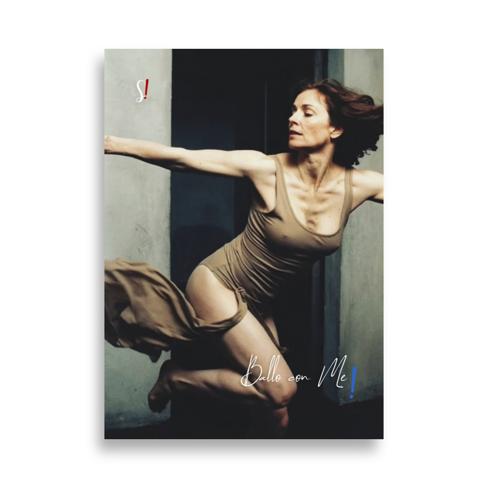 Poster «Ballo con me» · V6 — Slancio a colori 1 Poster «Ballo con me» · V6 — Slancio a colori